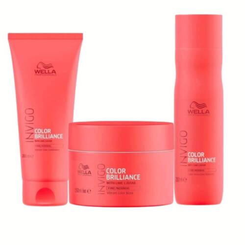 PACK WELLA INVIGO COLLOR BRILLANCE - SHAMPOO / ACONDICIONADOR / MASCARILLA