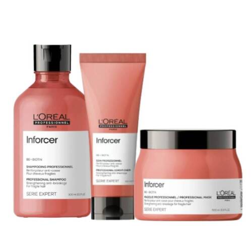 PACK LOREAL INFORCER ANTI ROTURA - SHAMPOO / ACONDICIONADOR / MASCARILLA