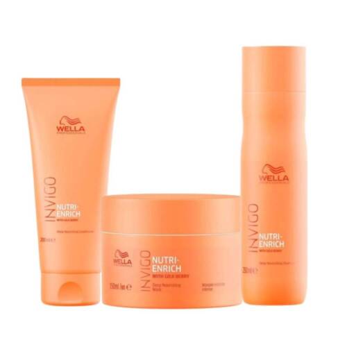 PACK WELLA INVIGO NUTRI ENRICH - SHAMPOO / ACONDICIONADOR / MASCARILLA